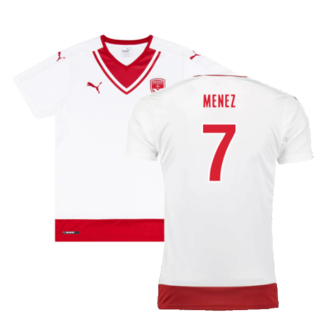 Bordeaux 2016-17 Away Shirt ((Very Good) L) (Menez 7)-Vantage Point Soccer